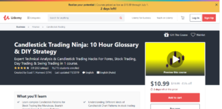 Udemy – Candlestick Trading Ninja – 10 Hour Candlestick Certification