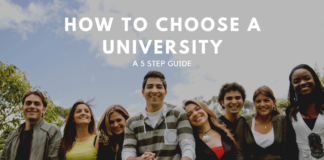 How to choose a university: 5 Step Guide
