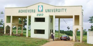 List of AUO (Achievers University Owo) Degree Courses