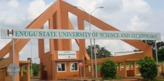 List Of Courses Offered by ESUT (Enugu State University of Science and Technology)