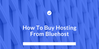 How To Buy Hosting From Bluehost
