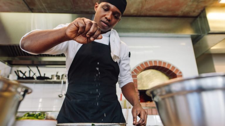 Why Do Chefs Season Food From High Up?