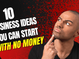 10 Business ideas you can start with no money