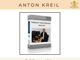 Anton Kreil – Professional Trading Masterclass (PTM) Video Series 2.0 – ITPM