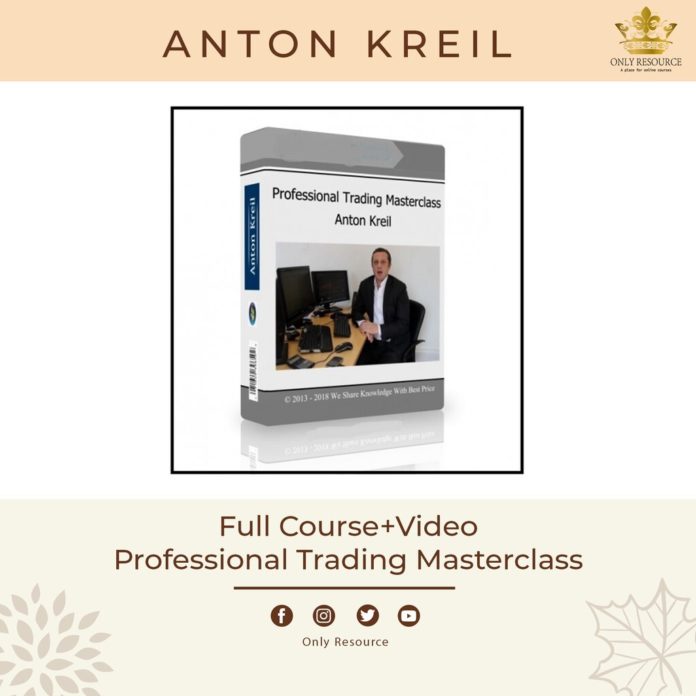 Anton Kreil – Professional Trading Masterclass (PTM) Video Series 2.0 – ITPM