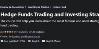 Udemy – Hedge Funds Trading and Investing Strategies Udemy – Hedge Funds Trading and Investing Strategies