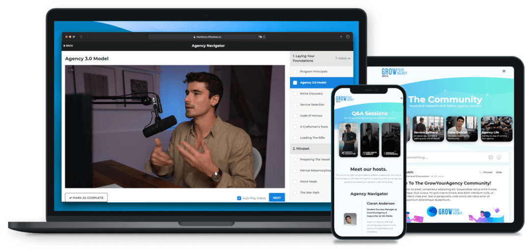 Agency Navigator By Iman Gadzhi 2022 Updated Iman Gadzhi – Agency Navigator (2022)