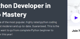 Complete Python Developer in 2022: Zero to Mastery Complete Python Developer in 2022: Zero to Mastery
