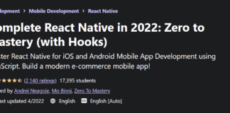 Complete React Native in 2022: Zero to Mastery (with Hooks) Complete React Native in 2022: Zero to Mastery (with Hooks)