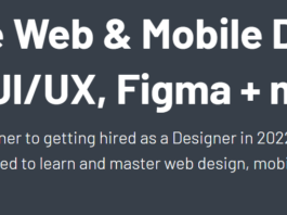 Complete Web & Mobile Designer in 2022