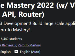 Complete Vue Mastery 2022 (w/ Vuex, Composition API, Router)
