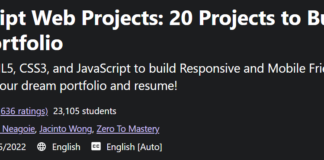 JavaScript Web Projects: 20 Projects to Build Your Portfolio JavaScript Web Projects: 20 Projects to Build Your Portfolio