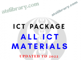 ICT Package – All ICT Materials Updated to 2022