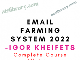 Igor Kheifets - Email Farming system