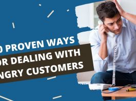 10 Tips to deal with angry customers