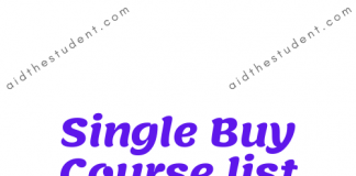 Single Buy Course list Single Buy Course list