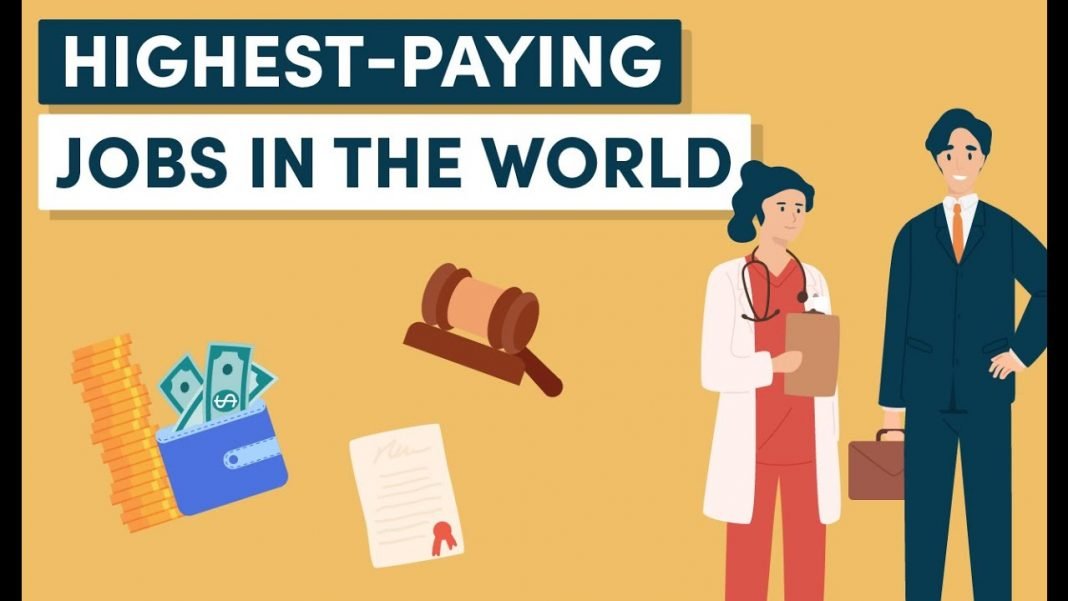 10 Highest paying jobs in the world (2023)
