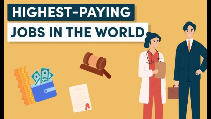 10 Highest paying jobs in the world (2023)