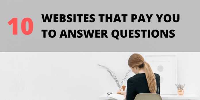 10 websites that pay you to answer questions (2024)