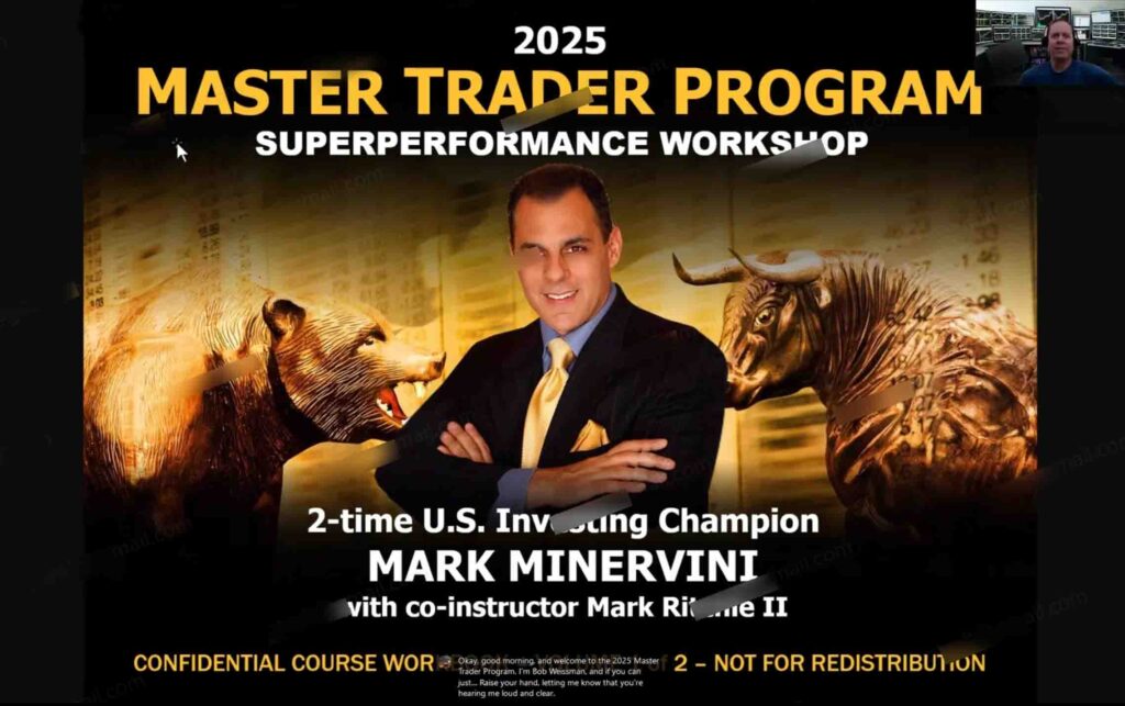 Mark Minervini & Mark Ritchie II – Master Trader Program 2025